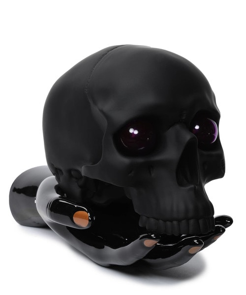 SKULL LAMP BLACK