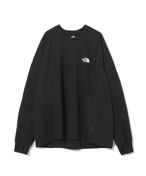 SOUKUU Trail Run Dot Knit L/S Tee