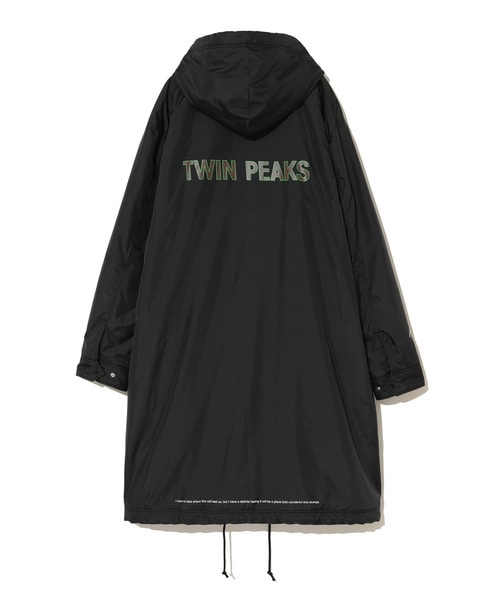 裏ﾎﾟｰﾗﾎﾞｱﾌﾘｰｽﾛﾝｸﾞｺｰﾁJKT TWIN PEAKS