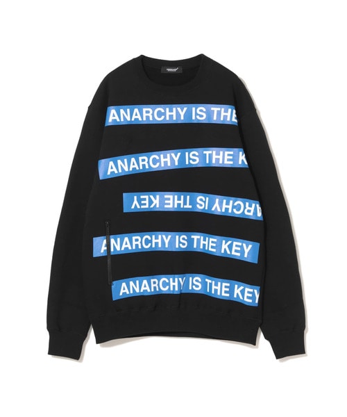 裏起毛ｳﾗｹ片ZIPPKﾌﾟﾙｵｰﾊﾞｰ ANARCHYISTHEKEY