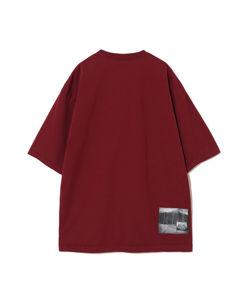 ﾜｲﾄﾞTEE TPJQﾊﾟｯﾁ Dark Red